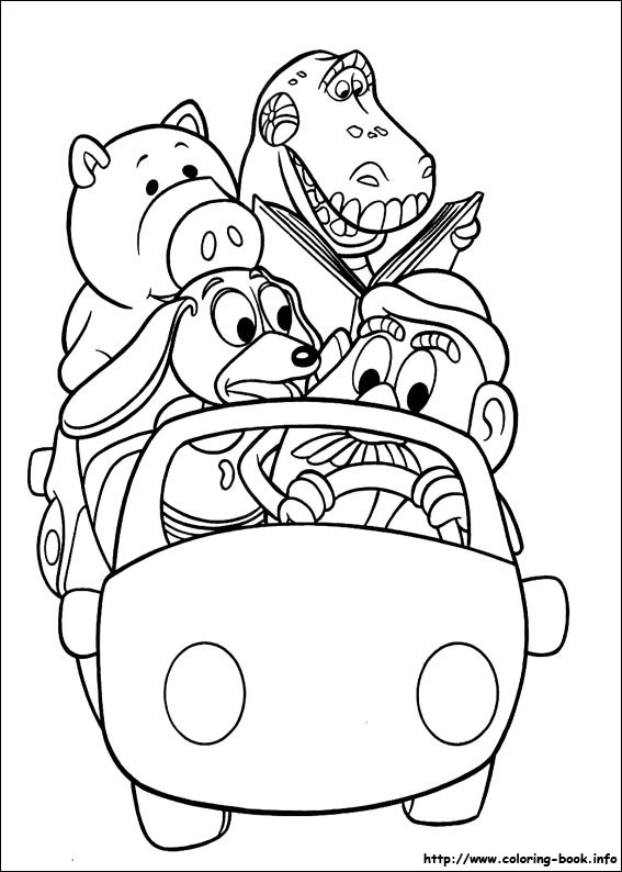 Toy Story coloring picture